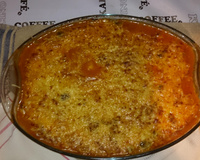 Choux de Bruxelles à la viande et tomates mozza