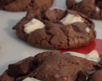 Cookies aux 3 chocolats
