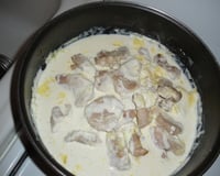 Filet mignon de porc à la crème