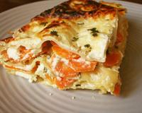 Lasagnes colorées, cela permet de faire manger des légumes aux enfants !