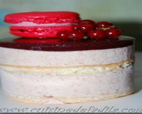 Bavarois à la cerise