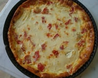 Quiche sans pâte à la saucisse