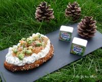 Une tartine fondante et croustillante au savoureux parfum de sésame!