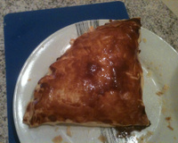 Chausson au saumon et ses lègumes