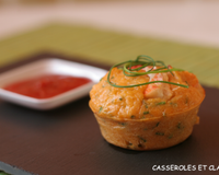 Mini cakes au crabe et aux épices 