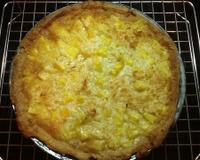 Tarte qui rappelle les saveurs des îles.