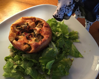 Flan de ratatouile maison