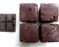 Cubes ronds et bons au chocolat