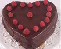 C'est un gâteau pour St. Valentin's Day.