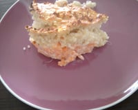 Gratin de quinoa et purée de carottes