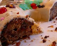 Un gâteau à cuisiner dès maintenant pour Noël car il doit attendre deux mois avant dégustation. Si, si...