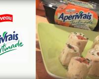 Une idée originale pour préparer et déguster de jolis roulés au saumon avec Apérivrais.