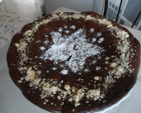 Fondant au chocolat et aux cacahuètes