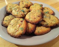 Cookies faciles aux m&m's