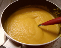 Velouté au navet boule d'or