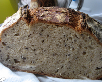 Miche de pain aux céréales
