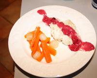 Du poisson sauce griotte...