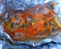 Saumon en papillote économique