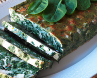 La fameuse terrine d'épinards à la ricotta