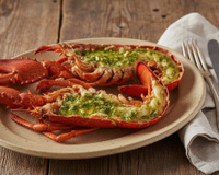 Homard au beurre persillé