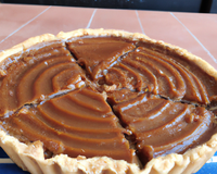 Tarte aux pralines facile et rapide