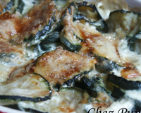 Gratin de courgettes au saint nectaire