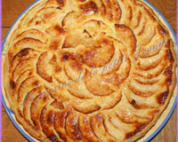Tarte aux pommes amandes