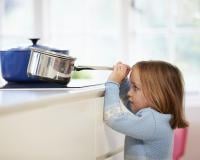 Cuisine, attention... Danger pour vos enfants !