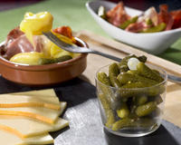 Raclette aux cornichons