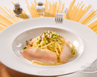 Linguine à l’espadon et courgettes