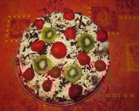 Gâteaux d'anniversaire aux fraises