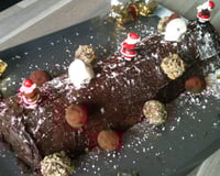 Bûche façon trianon maison