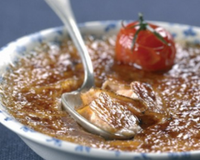 Crème brûlée à la Tomate de France et à la vanille