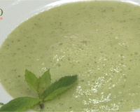 Velouté de courgettes au kiri