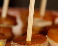 Sucettes festives ou comment présenter le foie gras d'une autre façon sans assiette ni couverts