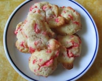 Cookies de Lyon aux pralines roses croquantes