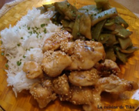 Voici une recette revisitée de cette spécialité japonaise à base de saké et de graines de sésame. Ici, place à l'alcool de rose qui donne un parfum subtil et léger.