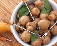 Champignons au vin blanc