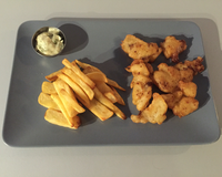 Fish and chips maison