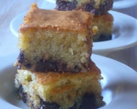 Brownies arôme praliné noisette aux morceaux de chocolat