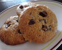 Cookies spéculoos, pépites chocolat