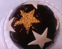 Mousse au chocolat et son insert de framboise