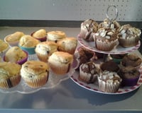 Muffins au fruits rouges