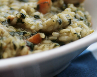 Risotto aux épinards