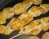 Brochette de poulet tandoori