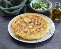 Tarte filo, féta et épinards à la poêle