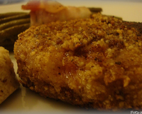 Côtes d'agneau en croûte de fruits secs