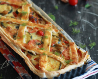 Tarte de légumes sans gluten