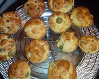 Cake aux olives et aux herbes