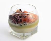 Verrine au St Môret légère à l'apéro !